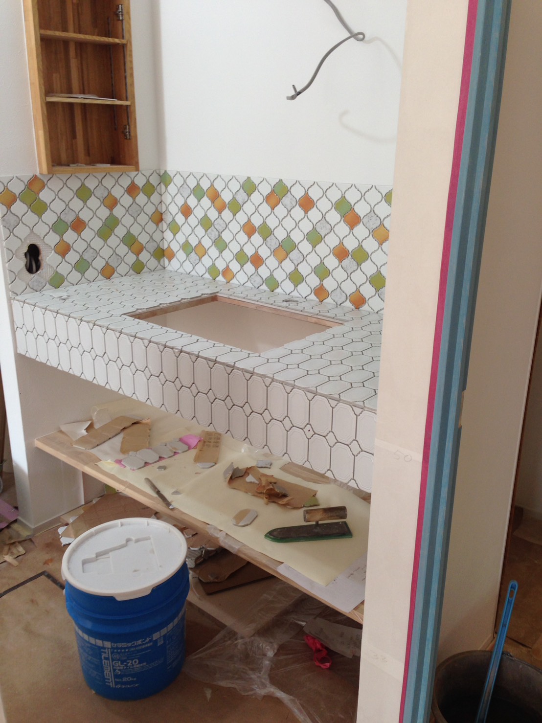 名古屋モザイク　タイルシュミレーションでオリジナルタイルを②