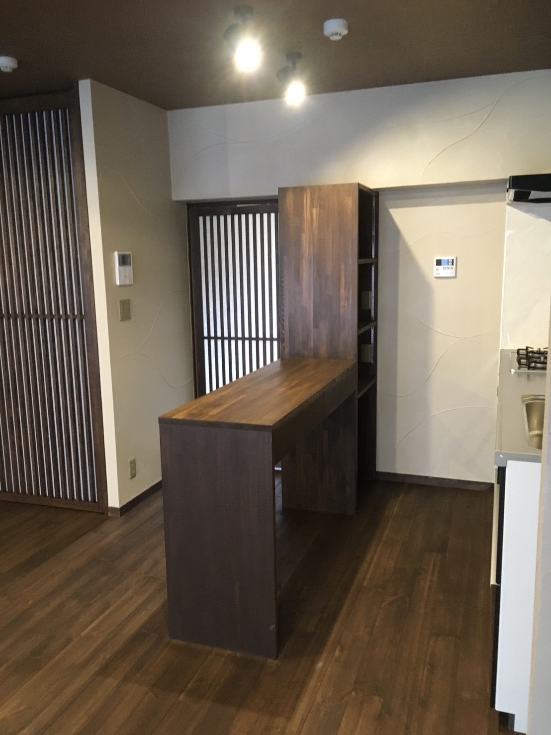 マンション？古民家スタイルの家完成です。