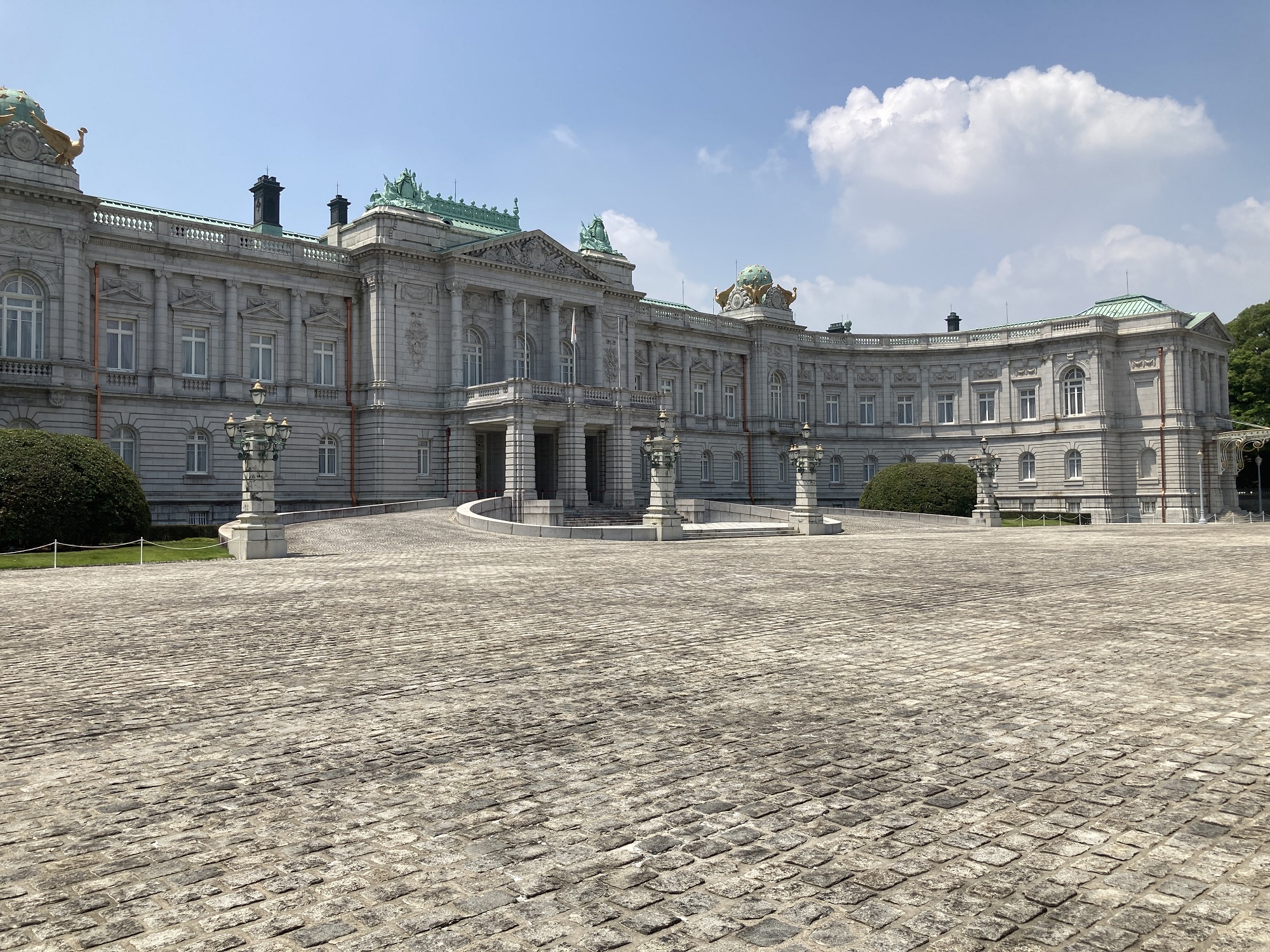 名建築めぐり　「迎賓館赤坂離宮」　「和風別館　游心亭」