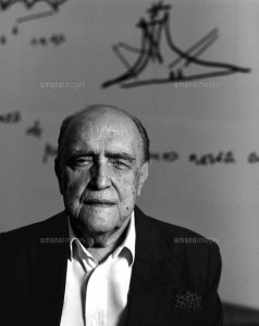 Brazilian architect Oscar Niemeyer nears 100