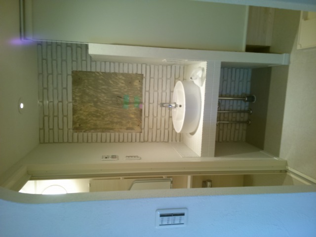 完成間近の現場、お施主さまとの検査です