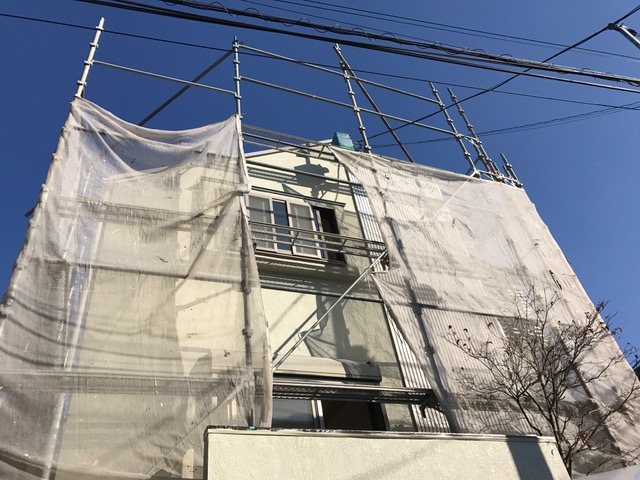 やっとのお天気☀塗装日和！