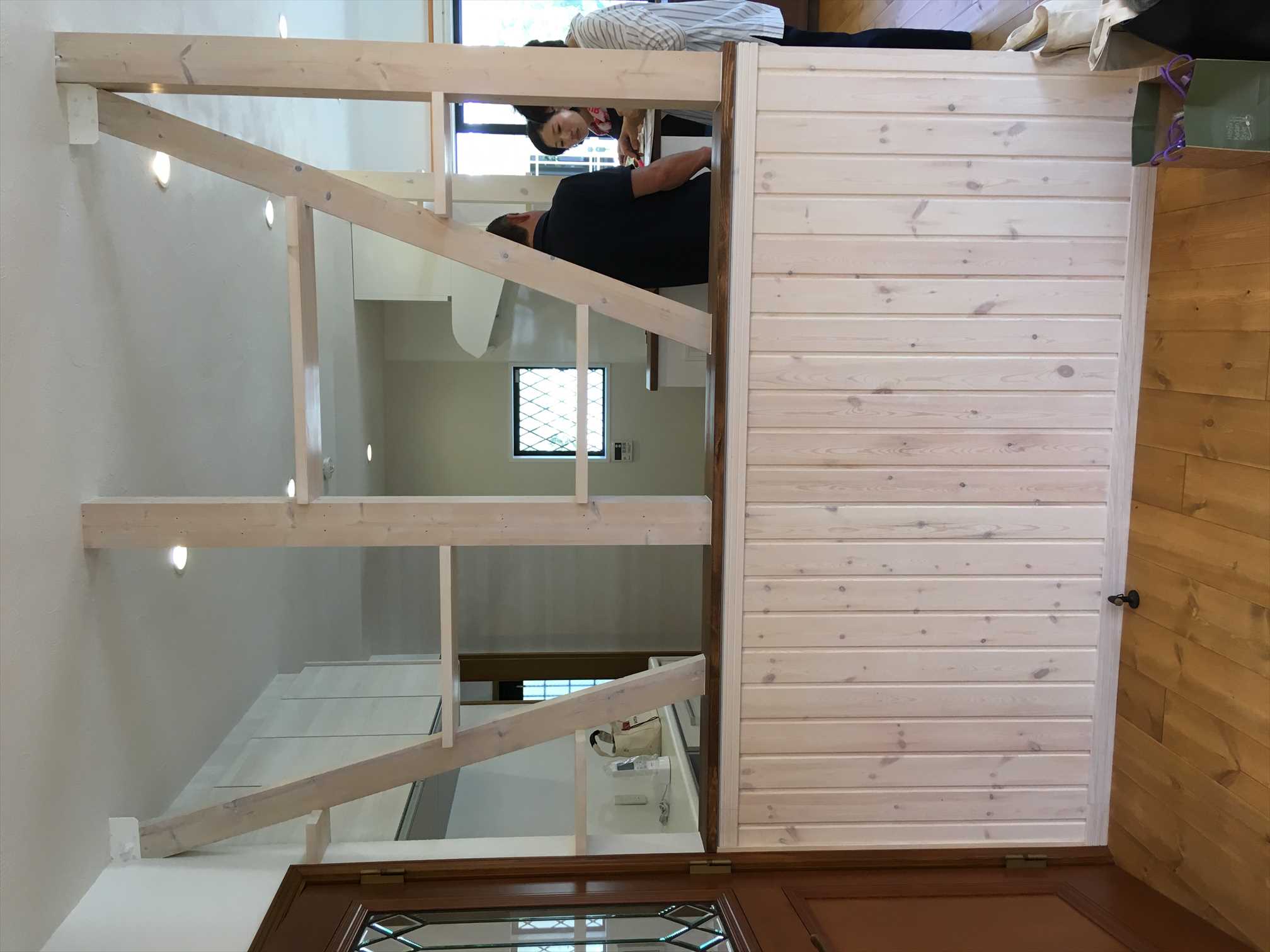 パースどおりに造作部分の完成！