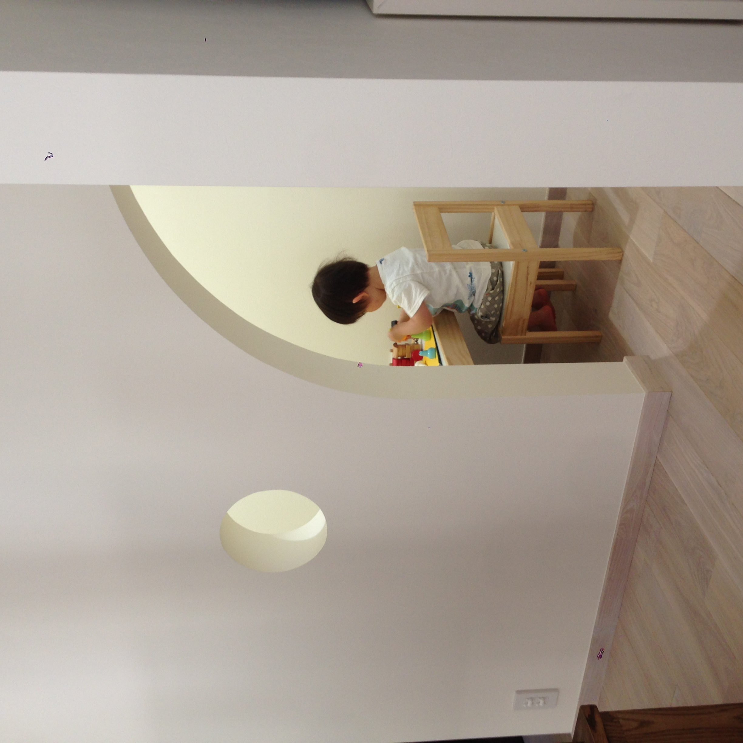 階段下にある１帖の子供部屋