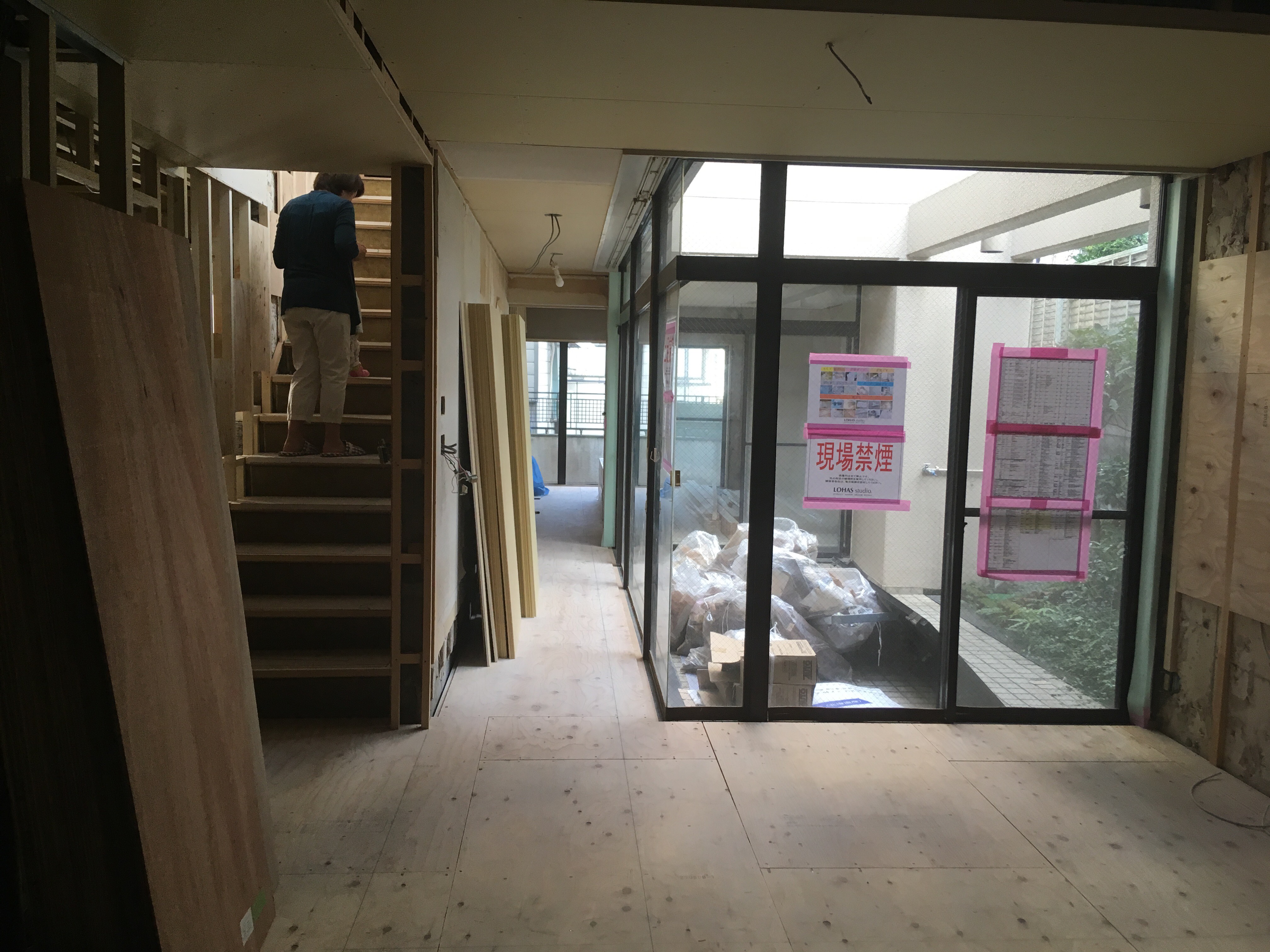 廊下＝お子様の遊び場！？