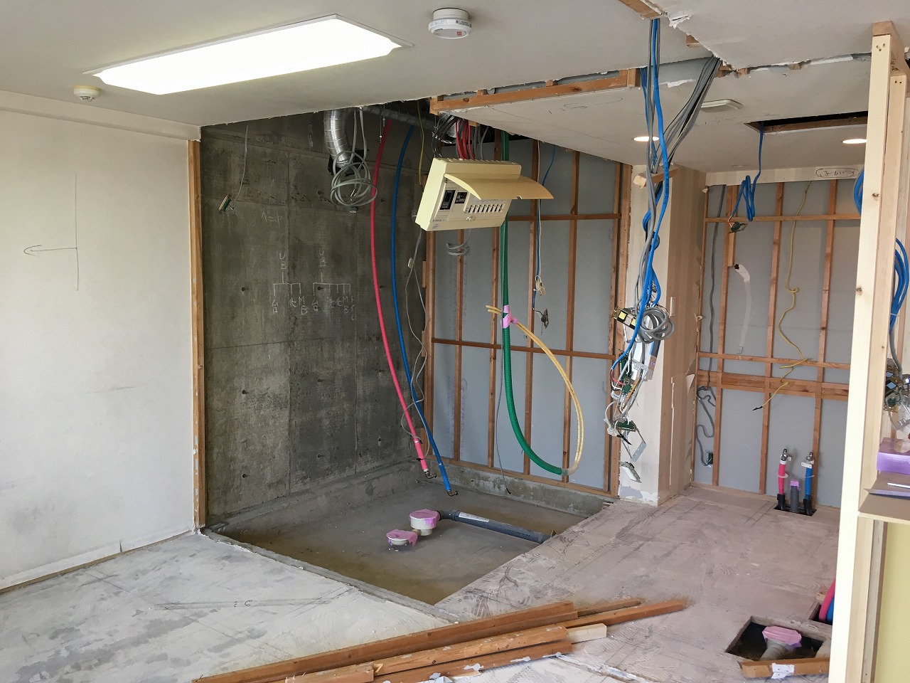 解体後の現場確認に行ってきました*