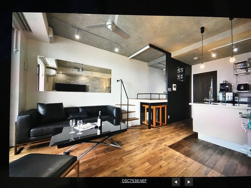 ラグジュアリーな女性の家。写真撮影に行ってきました。