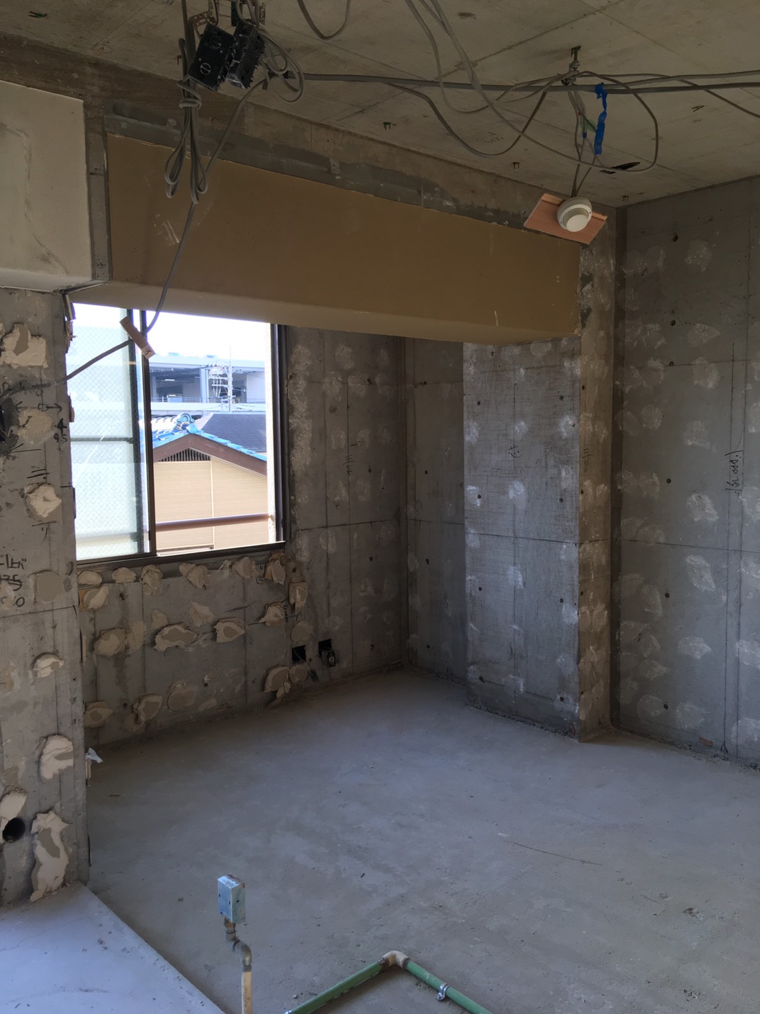 解体後確認へ行ってきました。