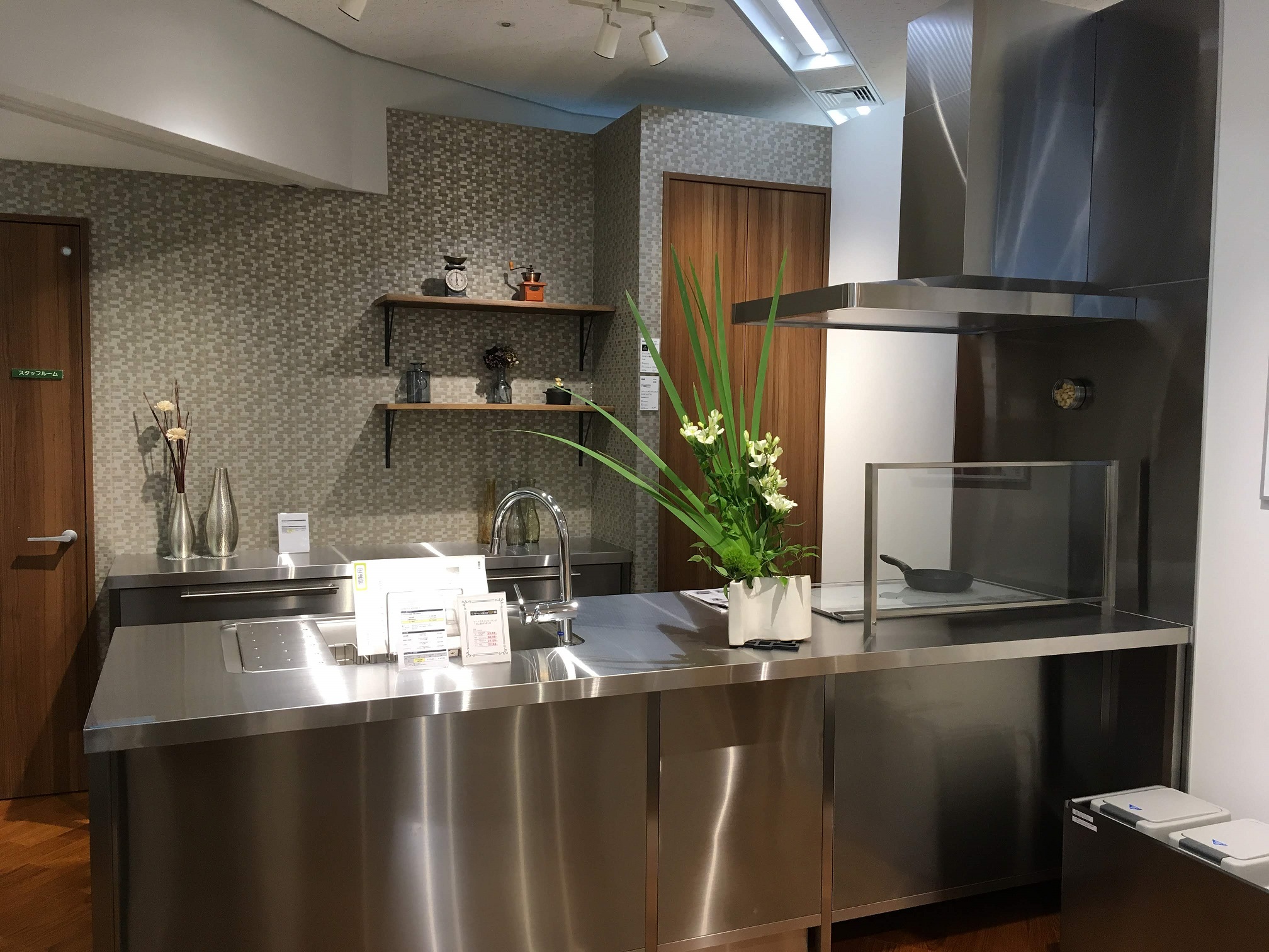 ステンレスキッチン♪