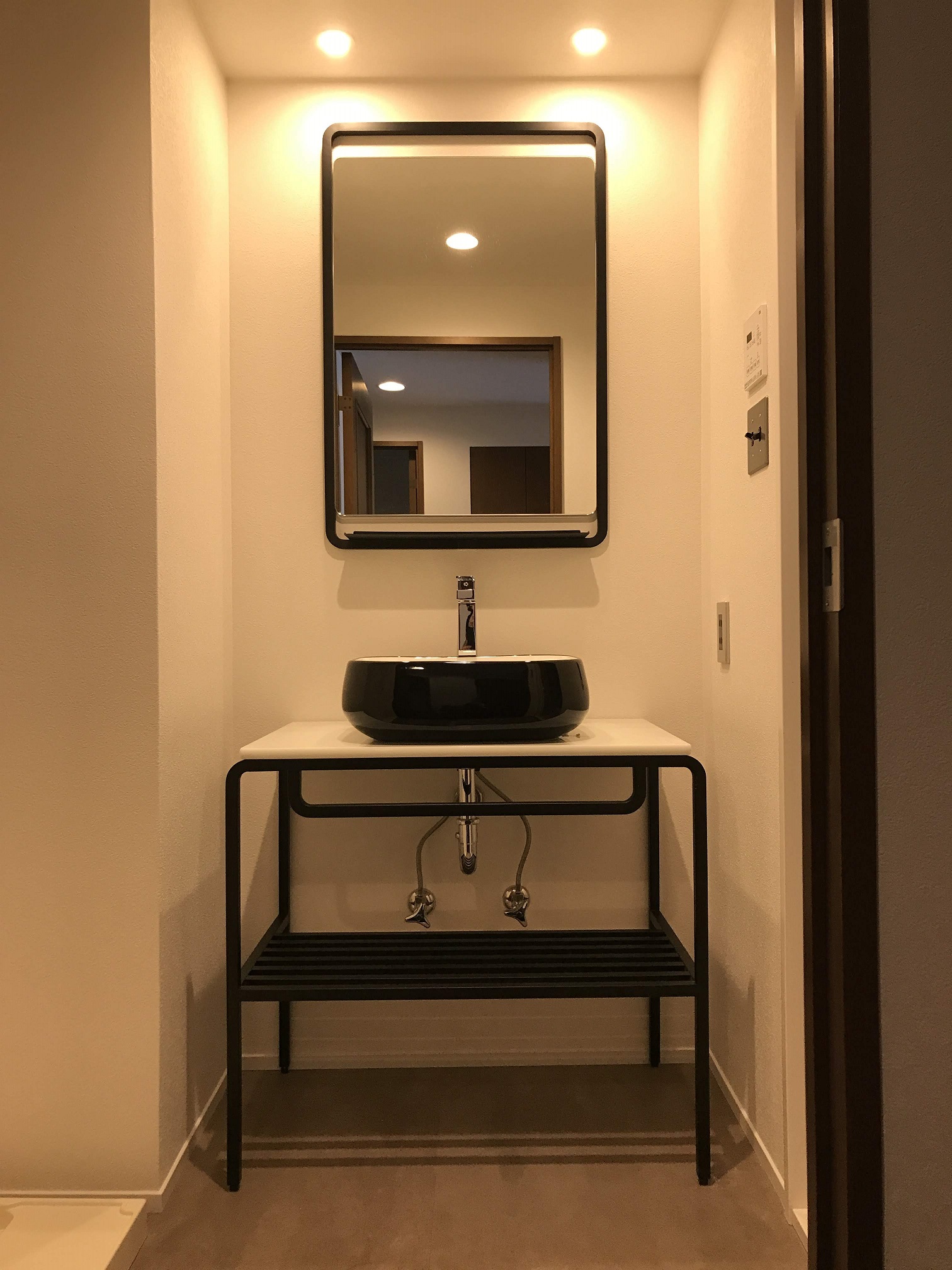 シンプルな洗面室☆