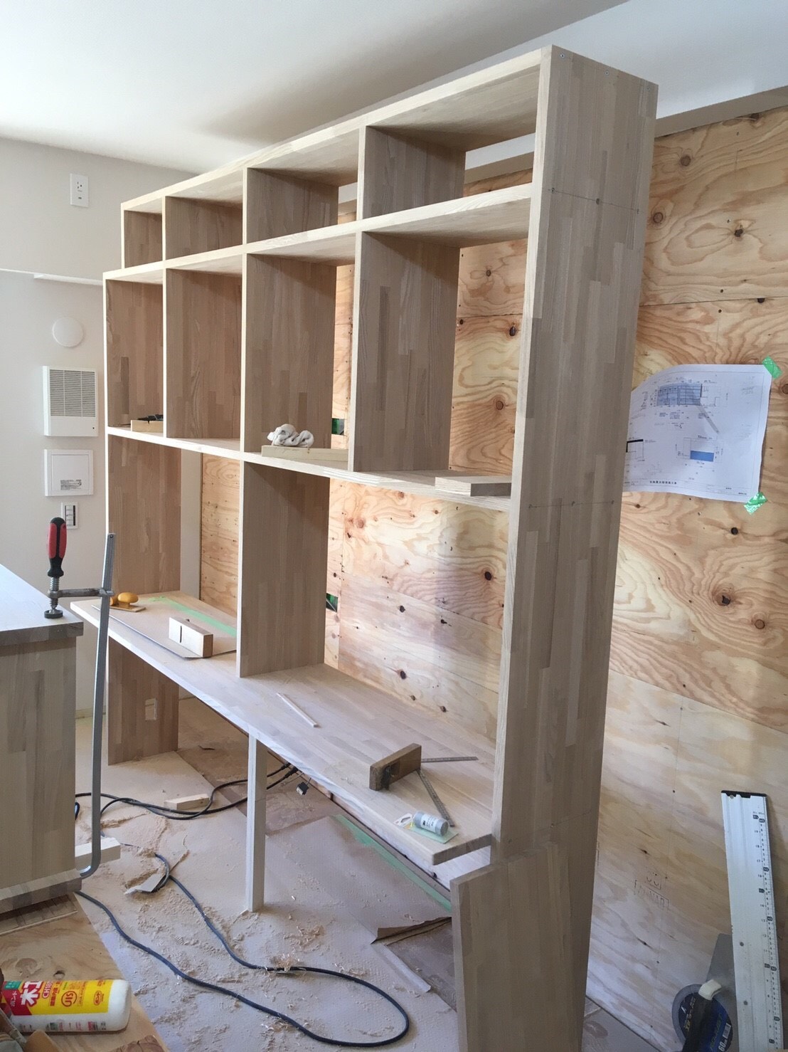 Book Cafe のようなリビング