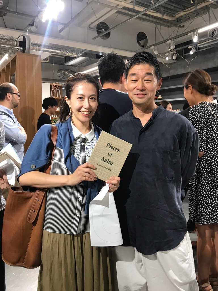 ミナ ペルホネン 皆川明さんとご対面♪ 〜artek レセプションパーティ〜