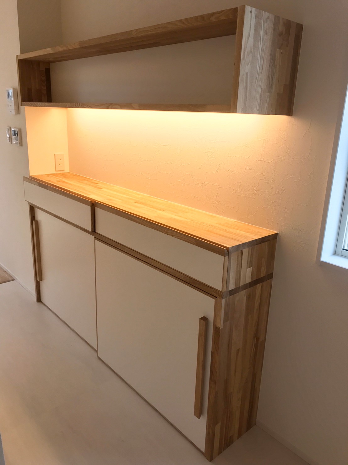 ホワイト×木、ナチュラルキッチン♪