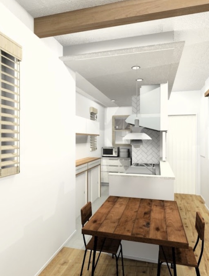 イメージパースと比較してみた、passiv designのお家②