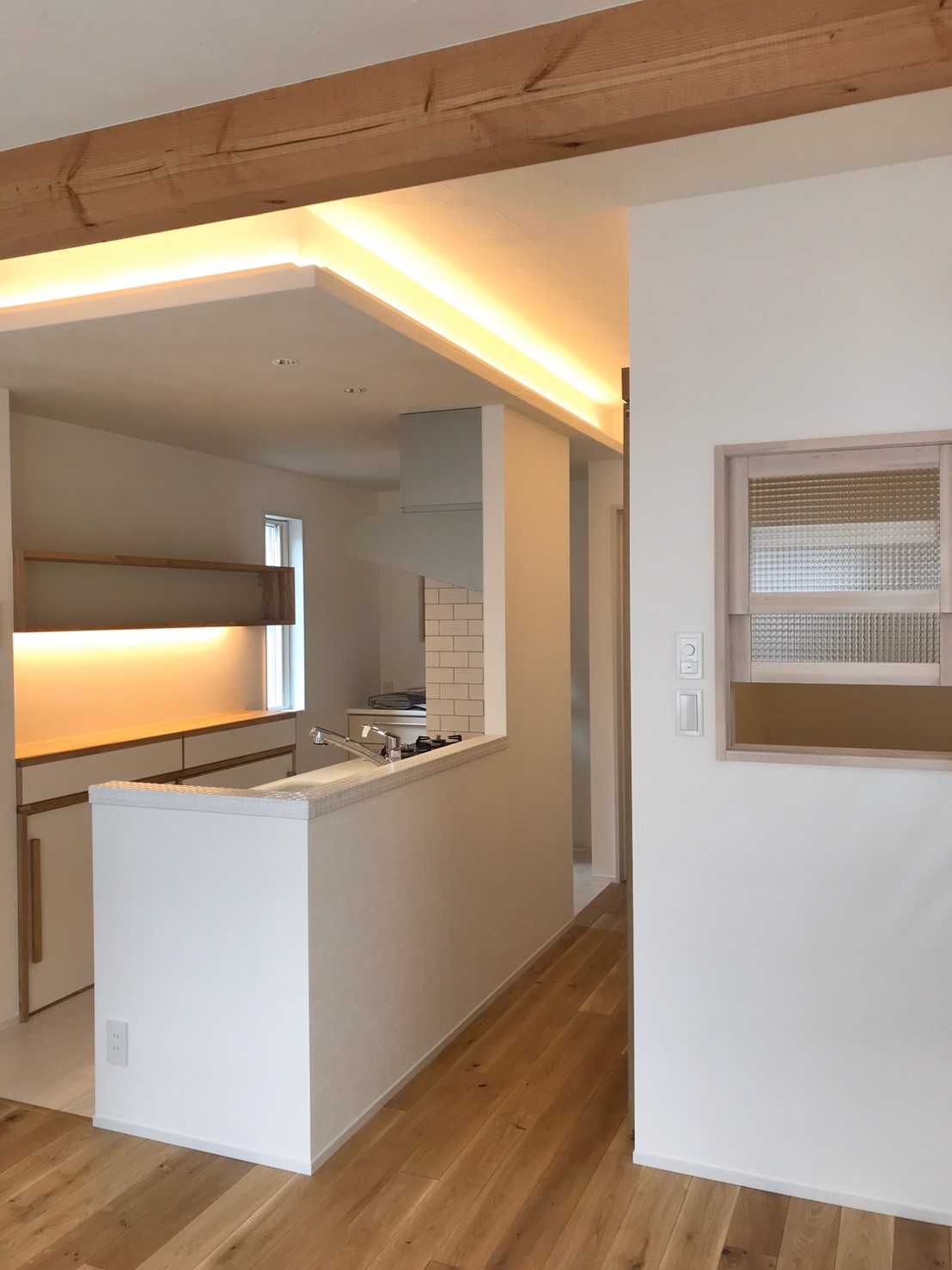 狭小スペースでも対面キッチン♪