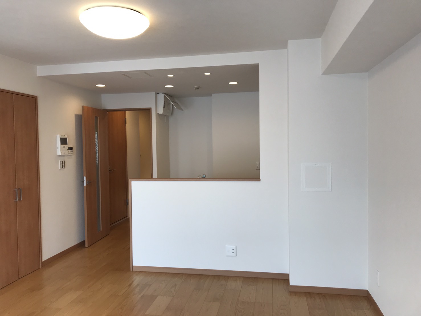 リビングの改装工事