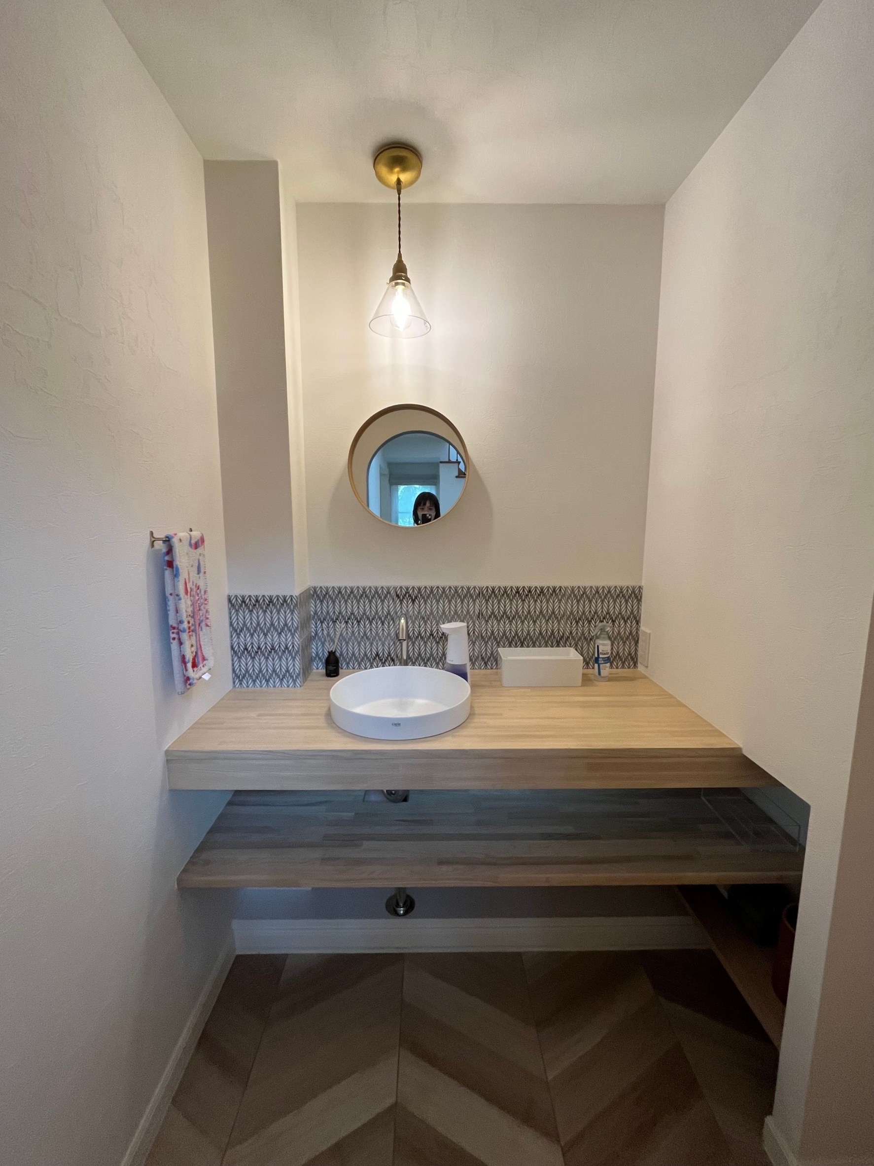 海外のようなシャワーブース