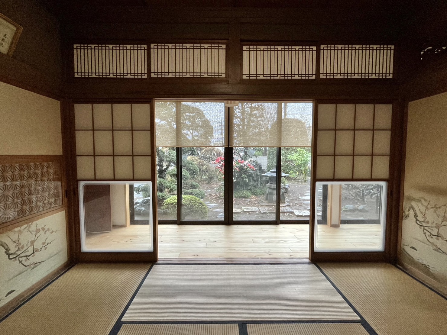 築50年のお家の縁側で…♪