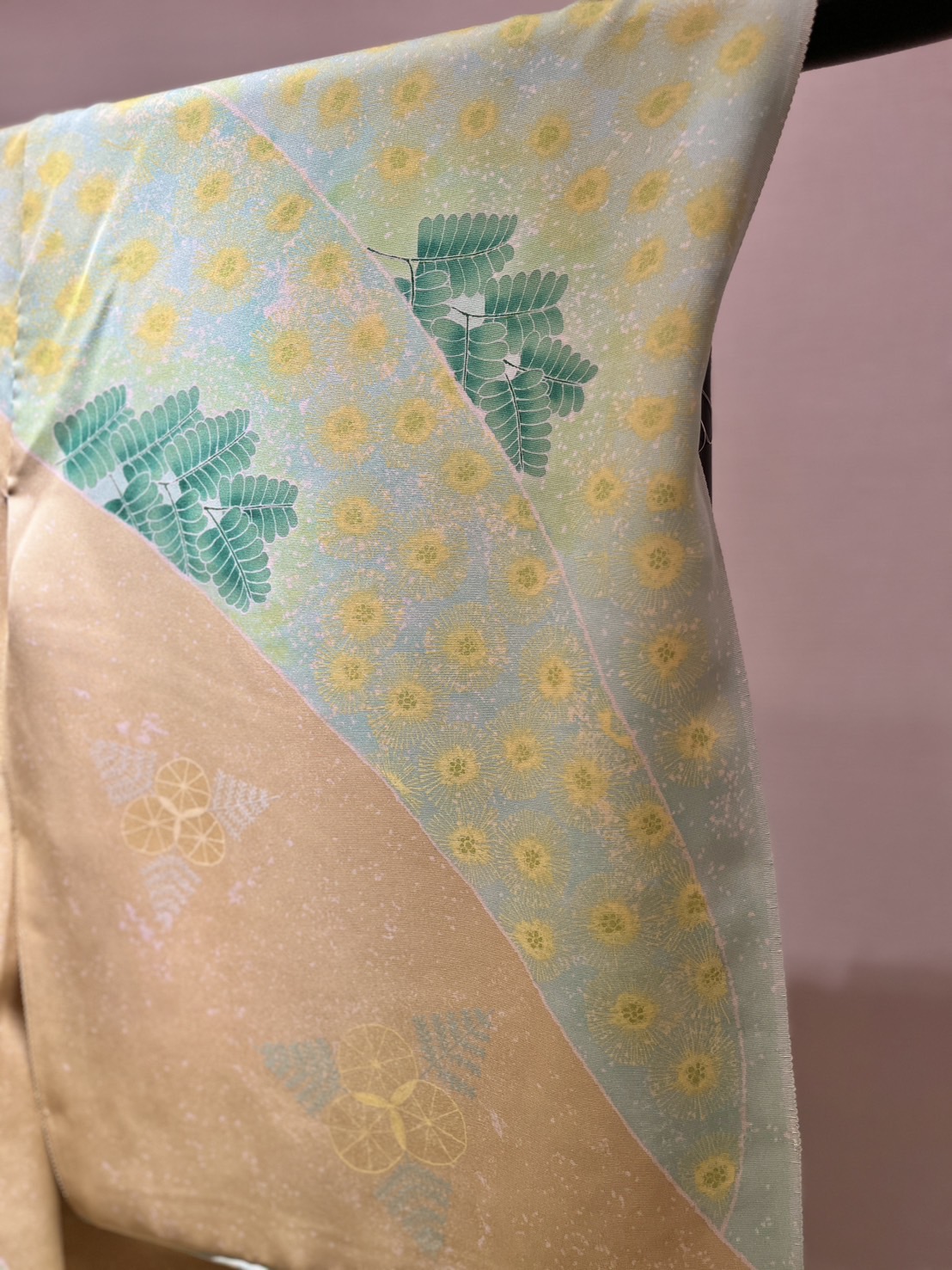 東京手描友禅の体験ワークショップ♪