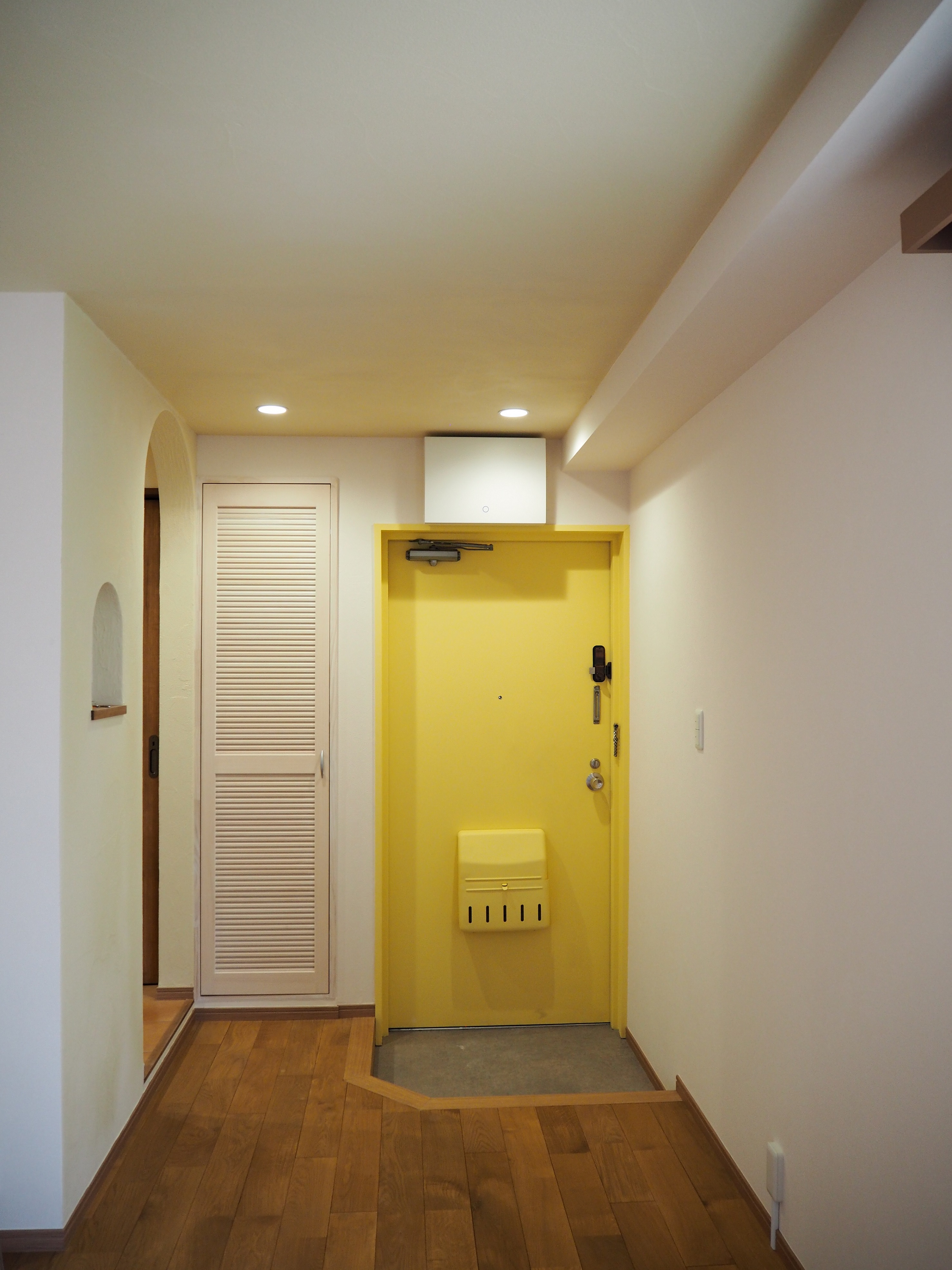 事務所に造作洗面♪