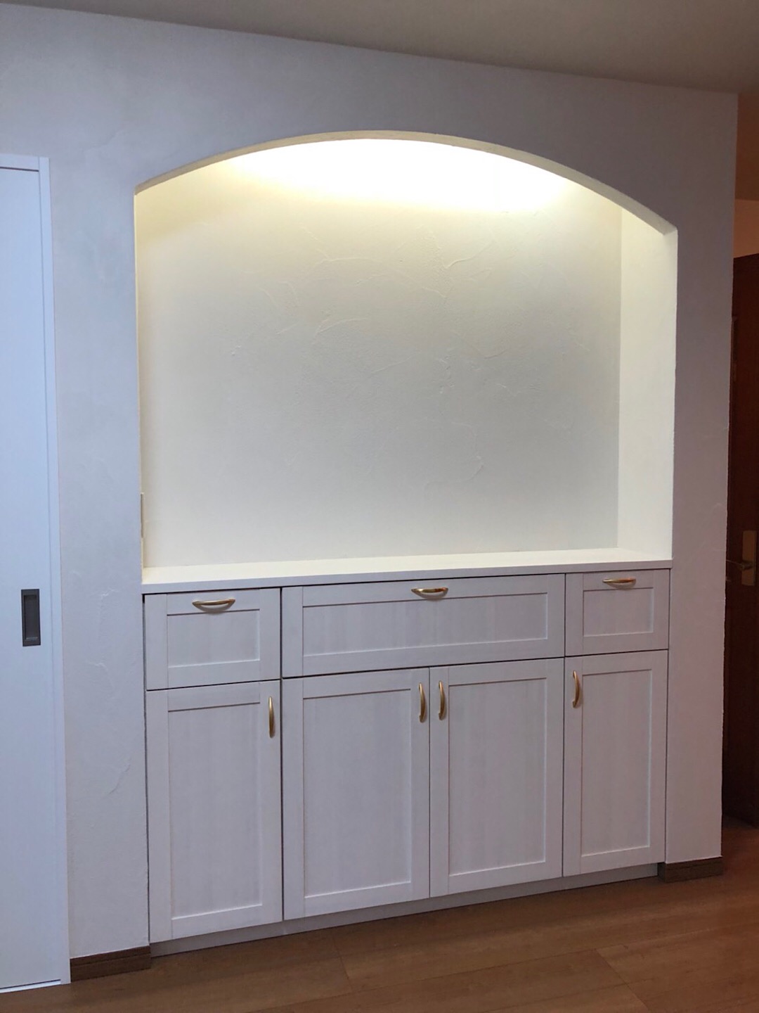 エレガントな造作家具