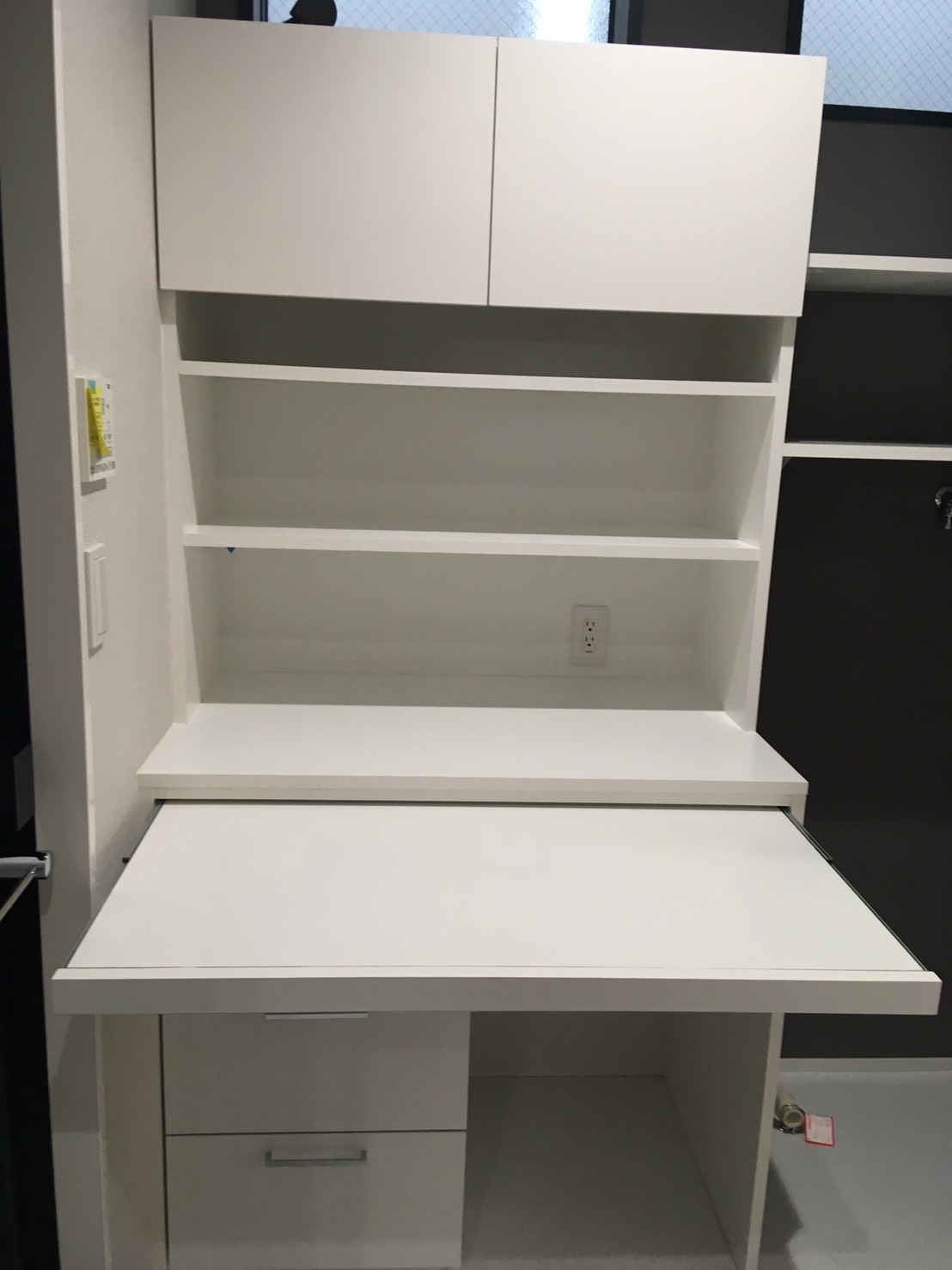 シックなお家、完成しました 〜脱衣室編〜