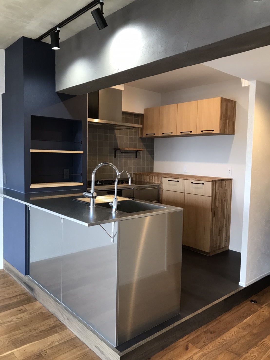 Blueにこだわったお家、完成しました 〜LDK①編〜