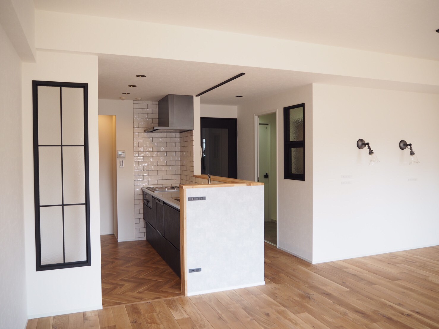 インダストリアル感を取り入れたお家、完成しました ～LDK編～