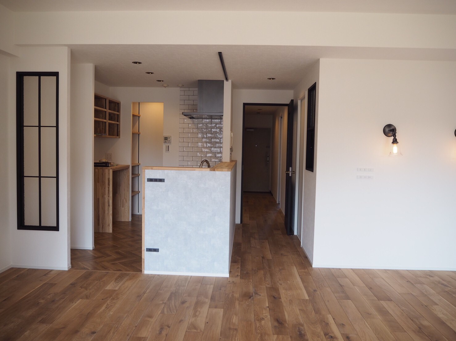 インダストリアル感を取り入れたお家、完成しました ～LDK編～