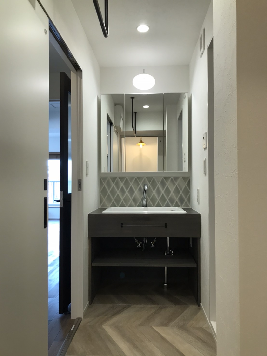 お気に入りの洗面台♦︎