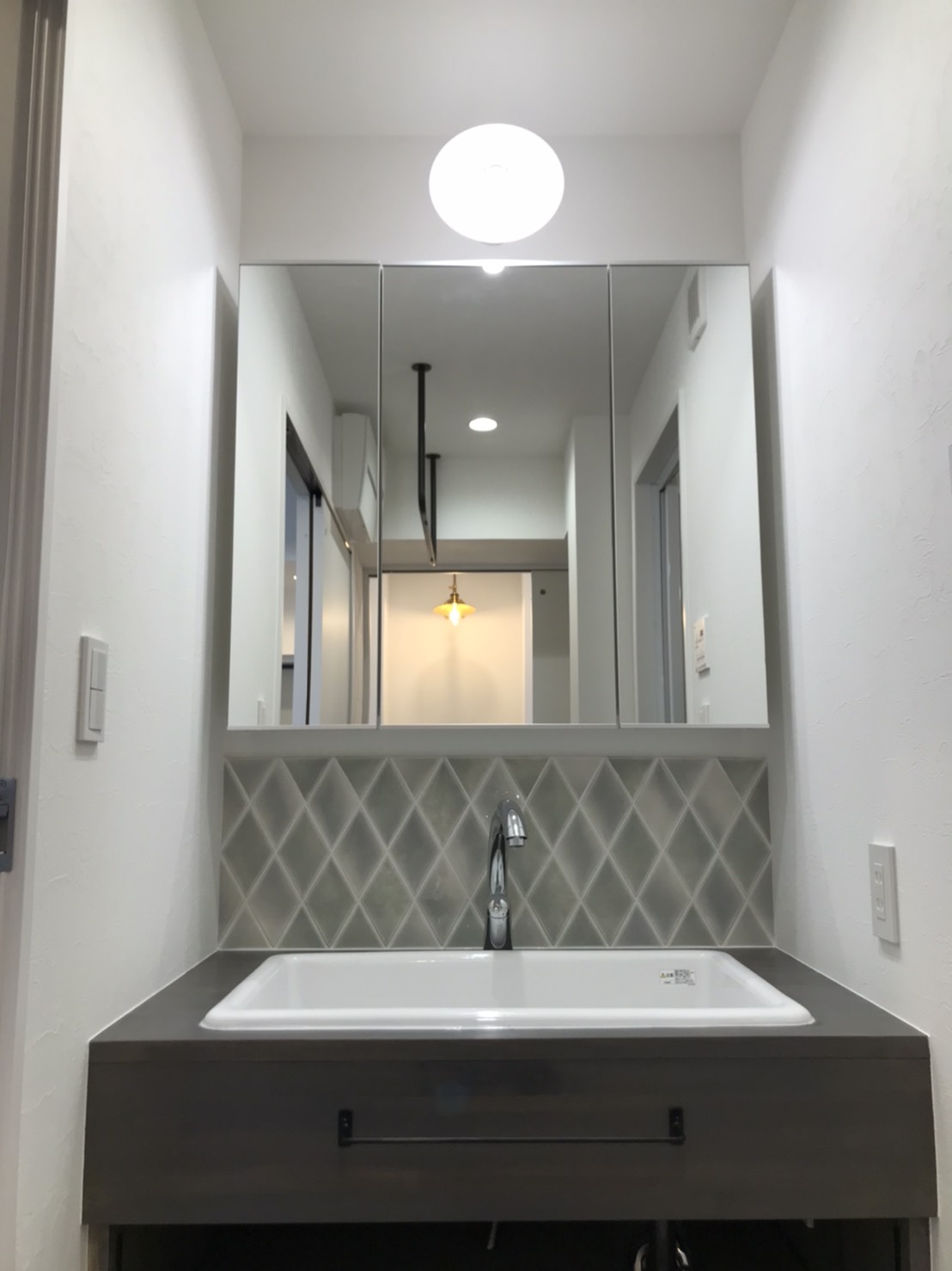 お気に入りの洗面台♦︎