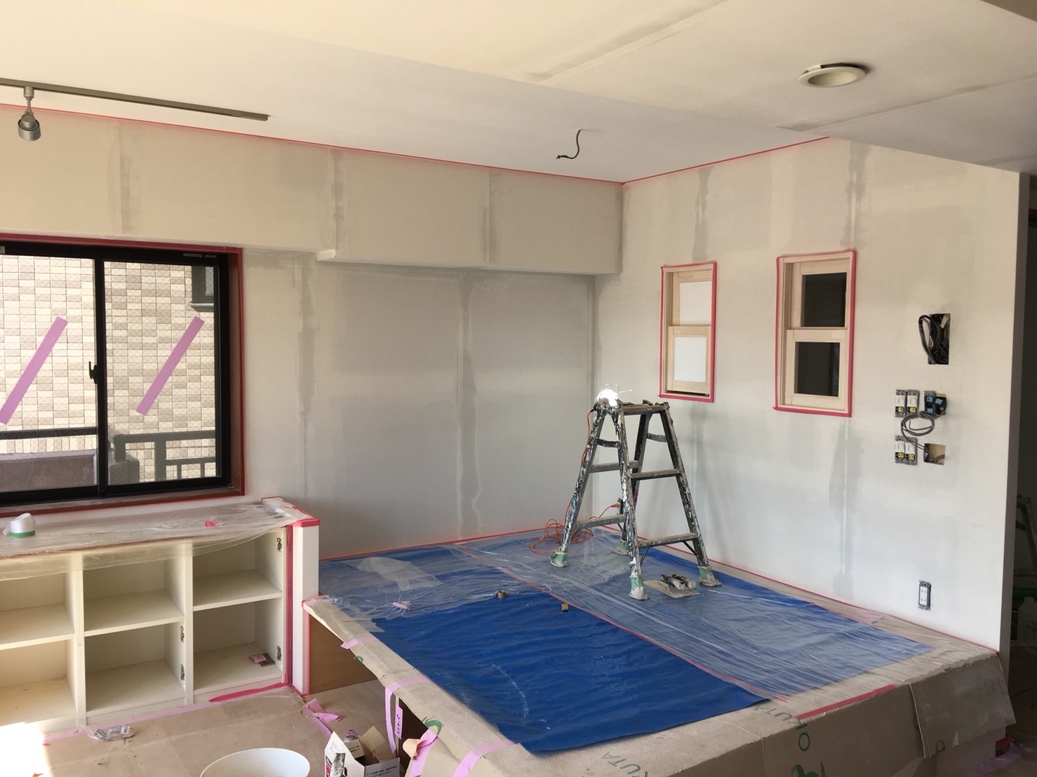 現場進行中＊小上がりのある暮らし