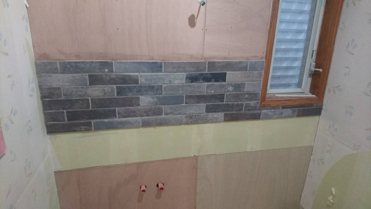 水廻り空間にタイルを☆