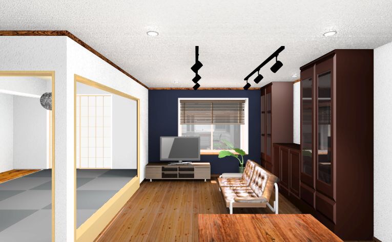 ブリックタイルのアクセント★