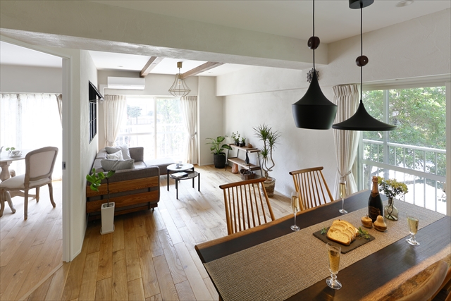 【施工実例】癒しのプライベートサロン