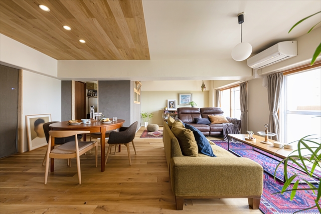 施工事例：築40年の団地リノベ