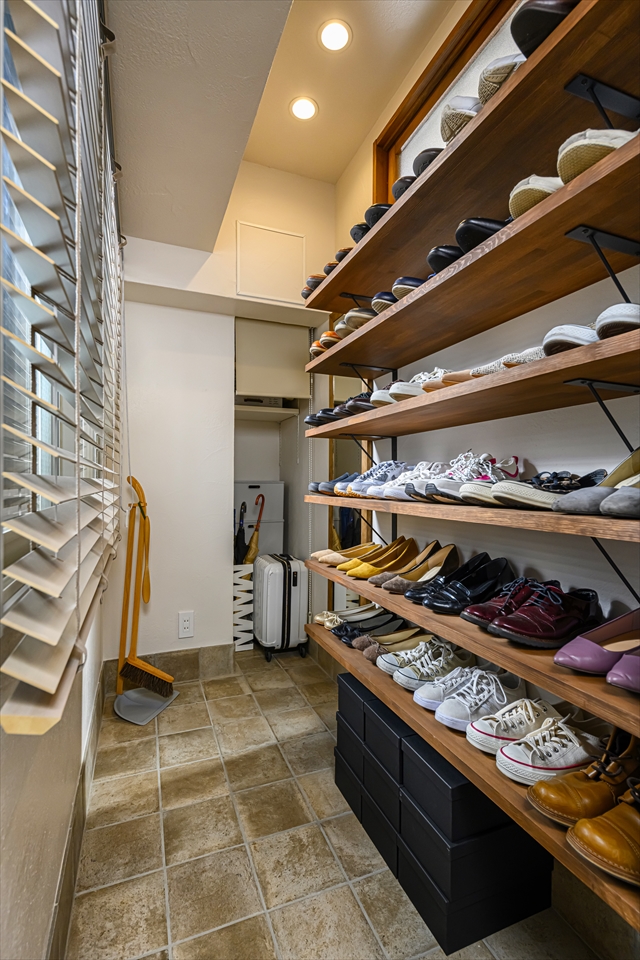 施工事例：マンションの土間収納