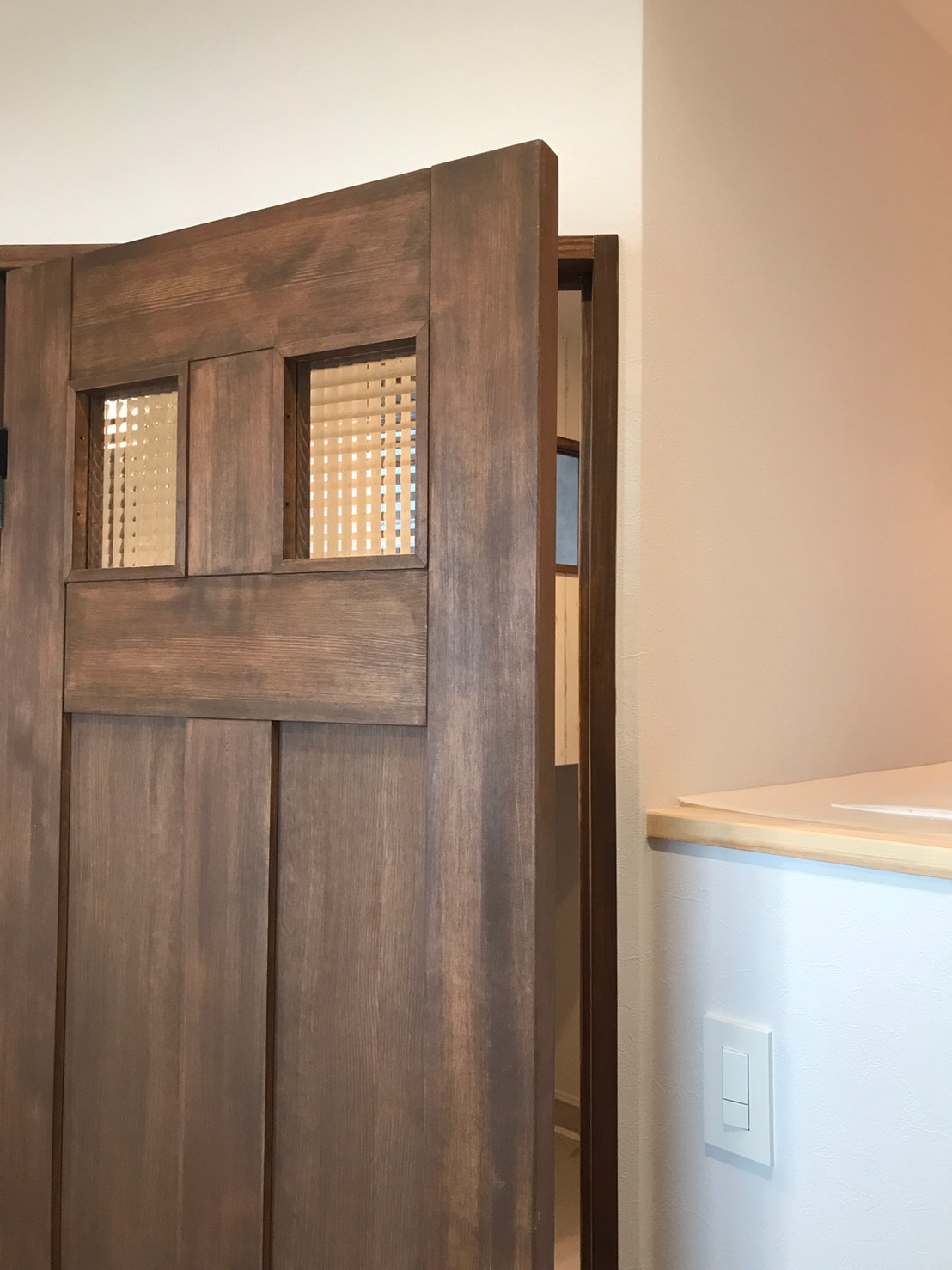 ロフトベッドで空間をうまく利用♪