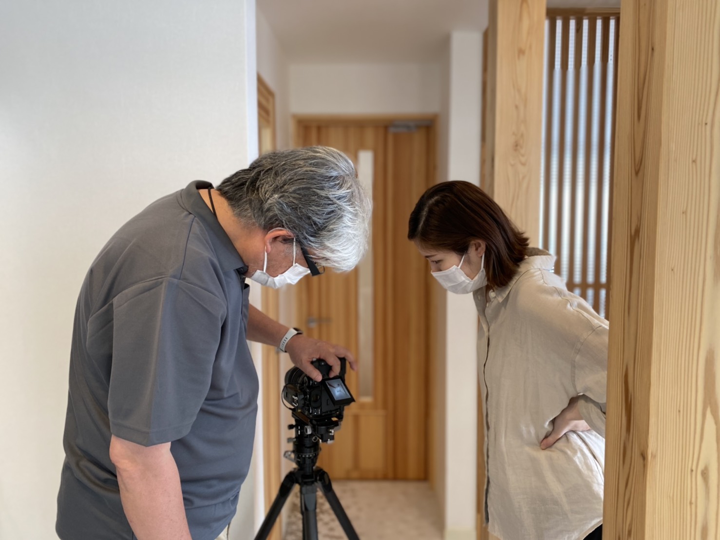 カメラマン撮影風景^^