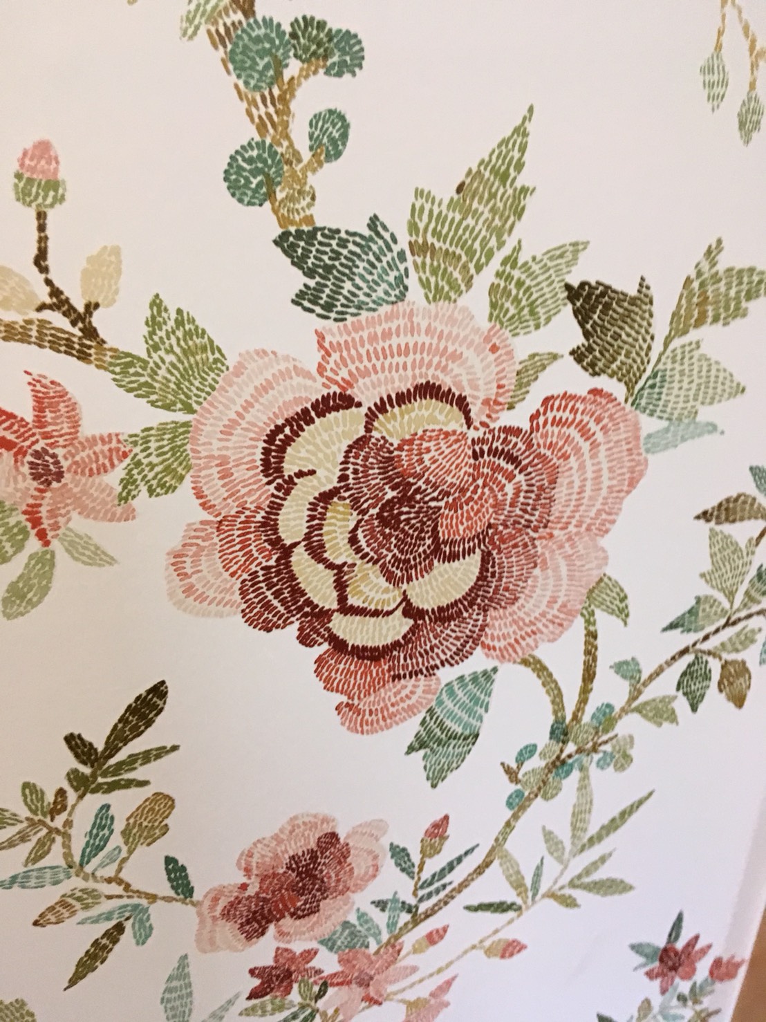 木×タイルの洗面台