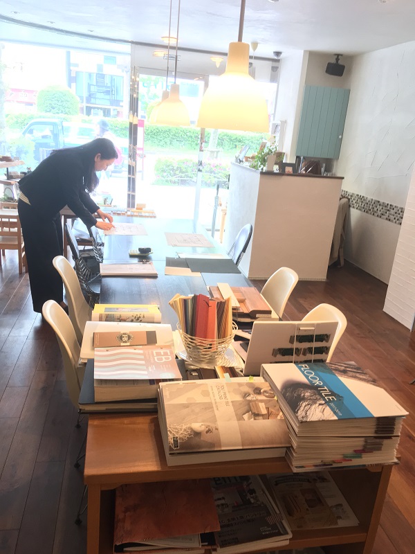 リフォーム打合せ:カラーサンプル：色