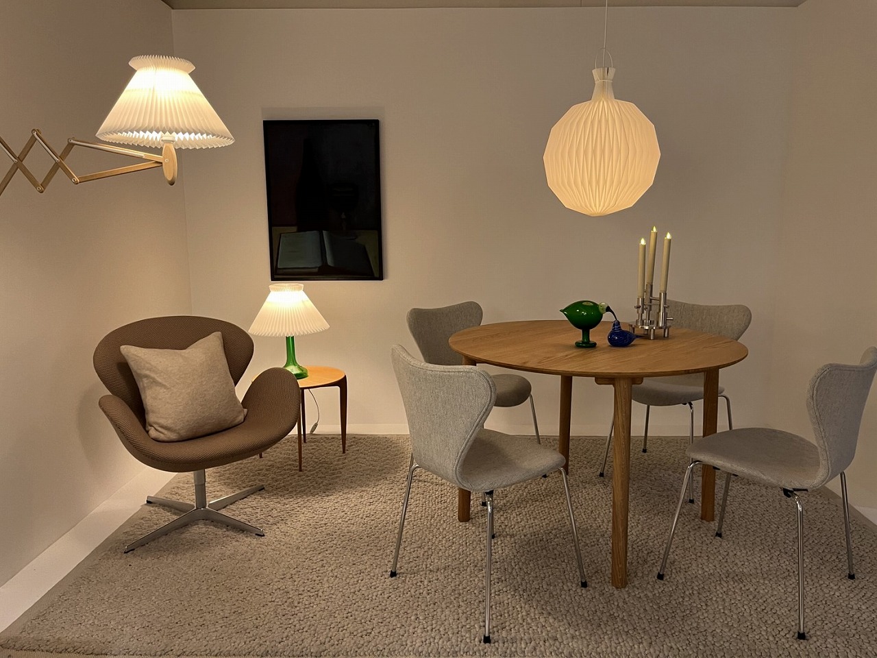 北欧のあかり展②