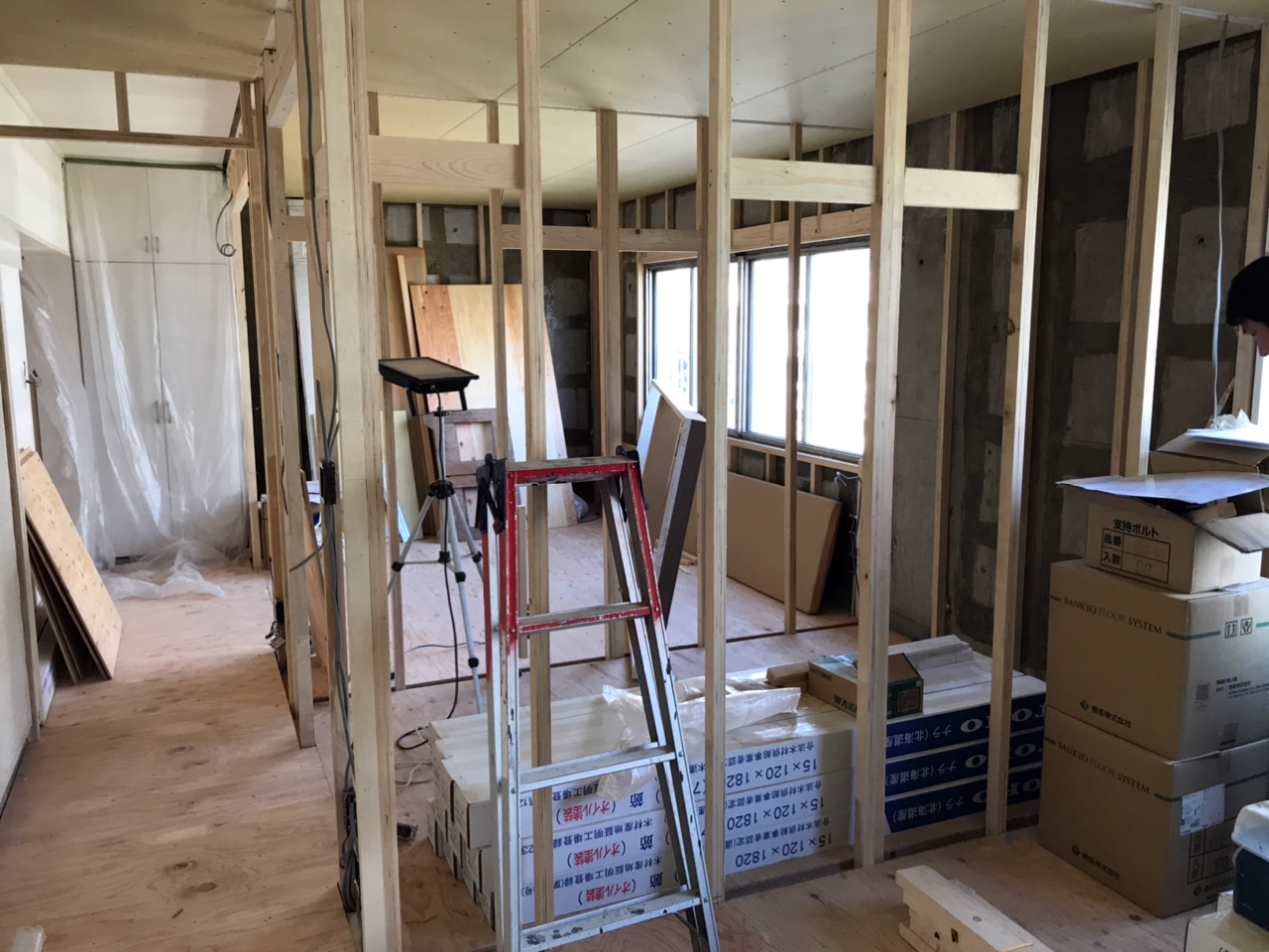 自然を感じる温もりのプライベートルーム①