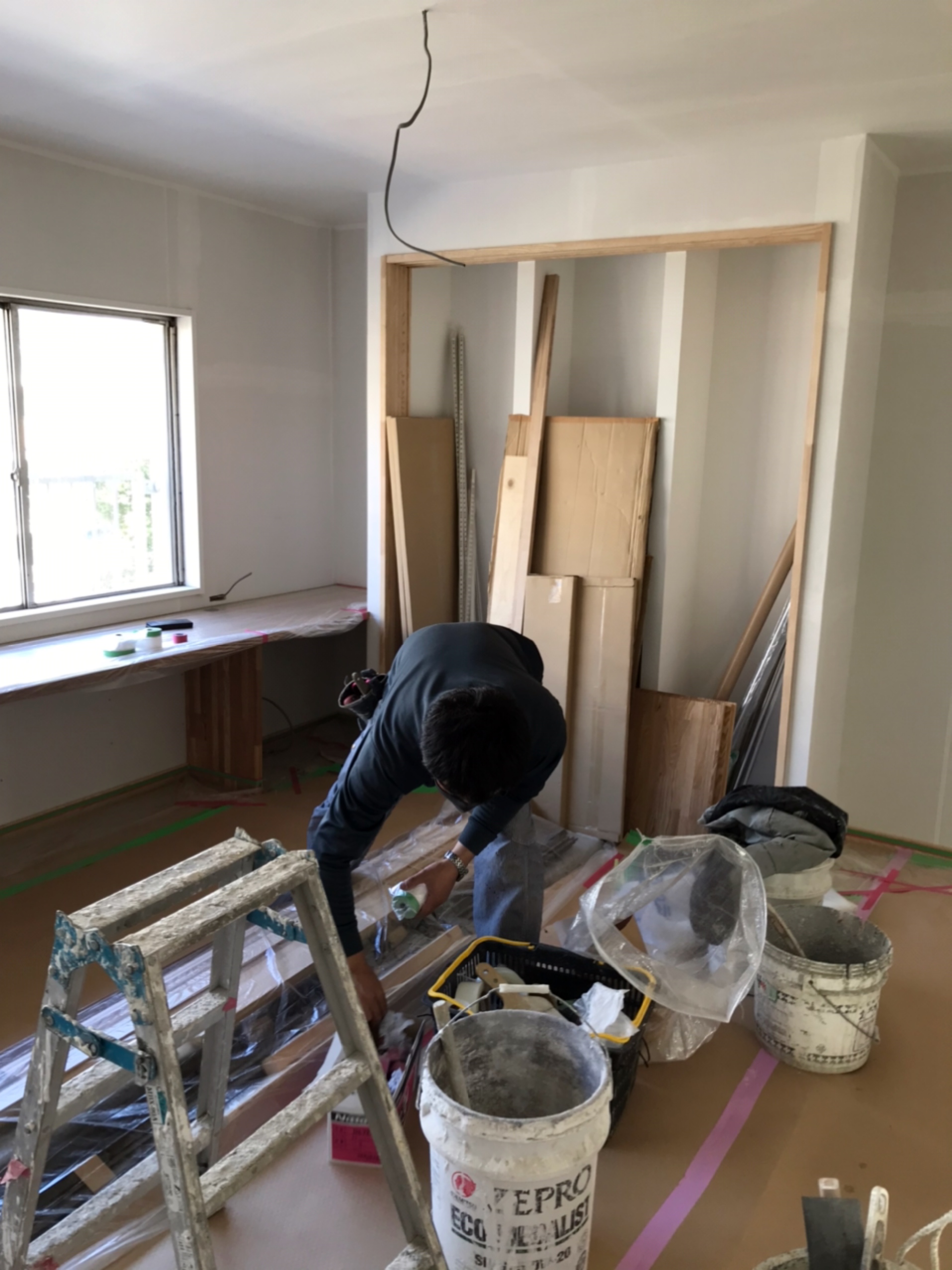 自然を感じる温もりのプライベートルーム③