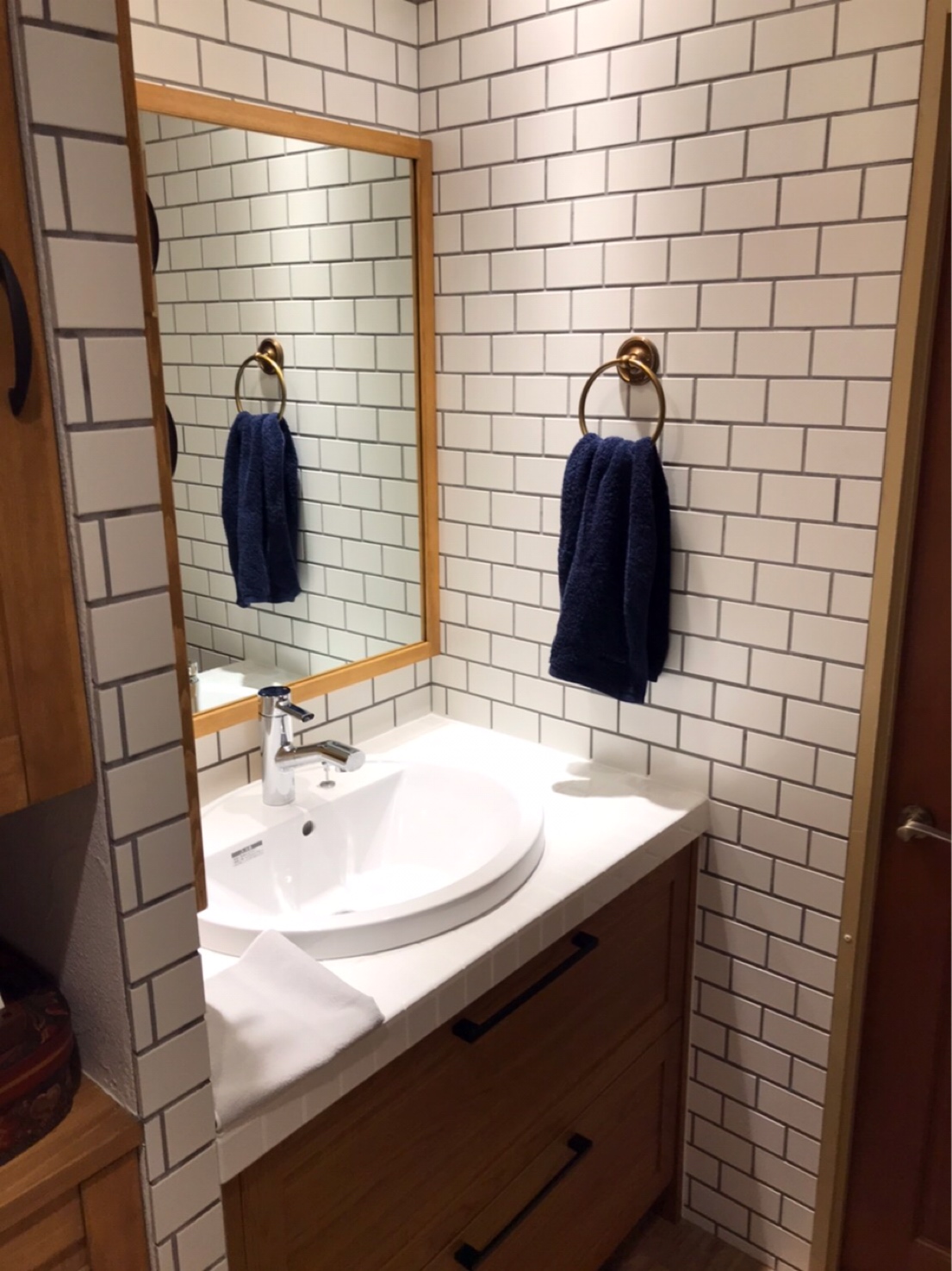 こだわりの詰まった温もりの空間〜洗面室編〜