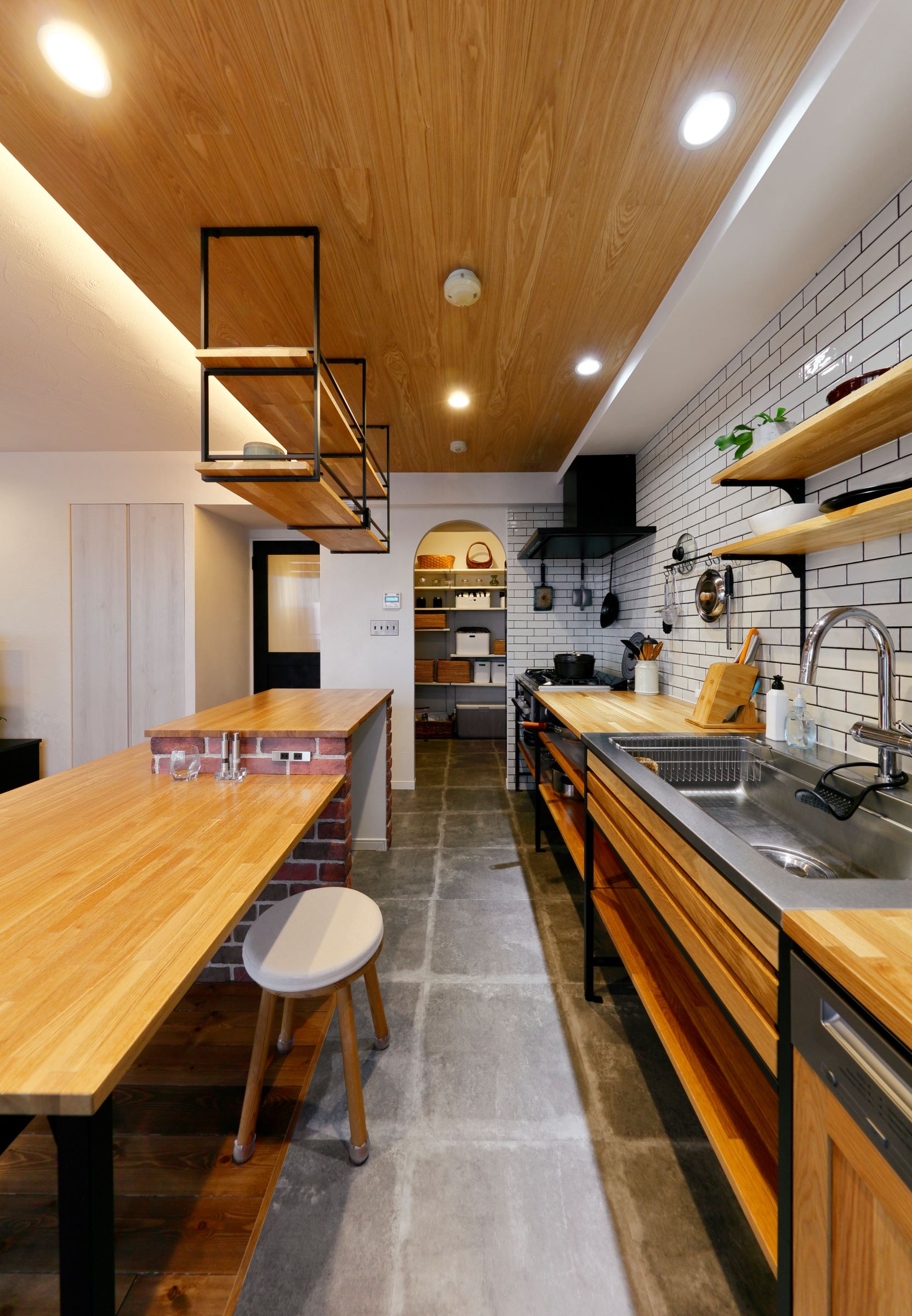 ステージキッチンのあるお部屋～カメラマン撮影パントリー編～