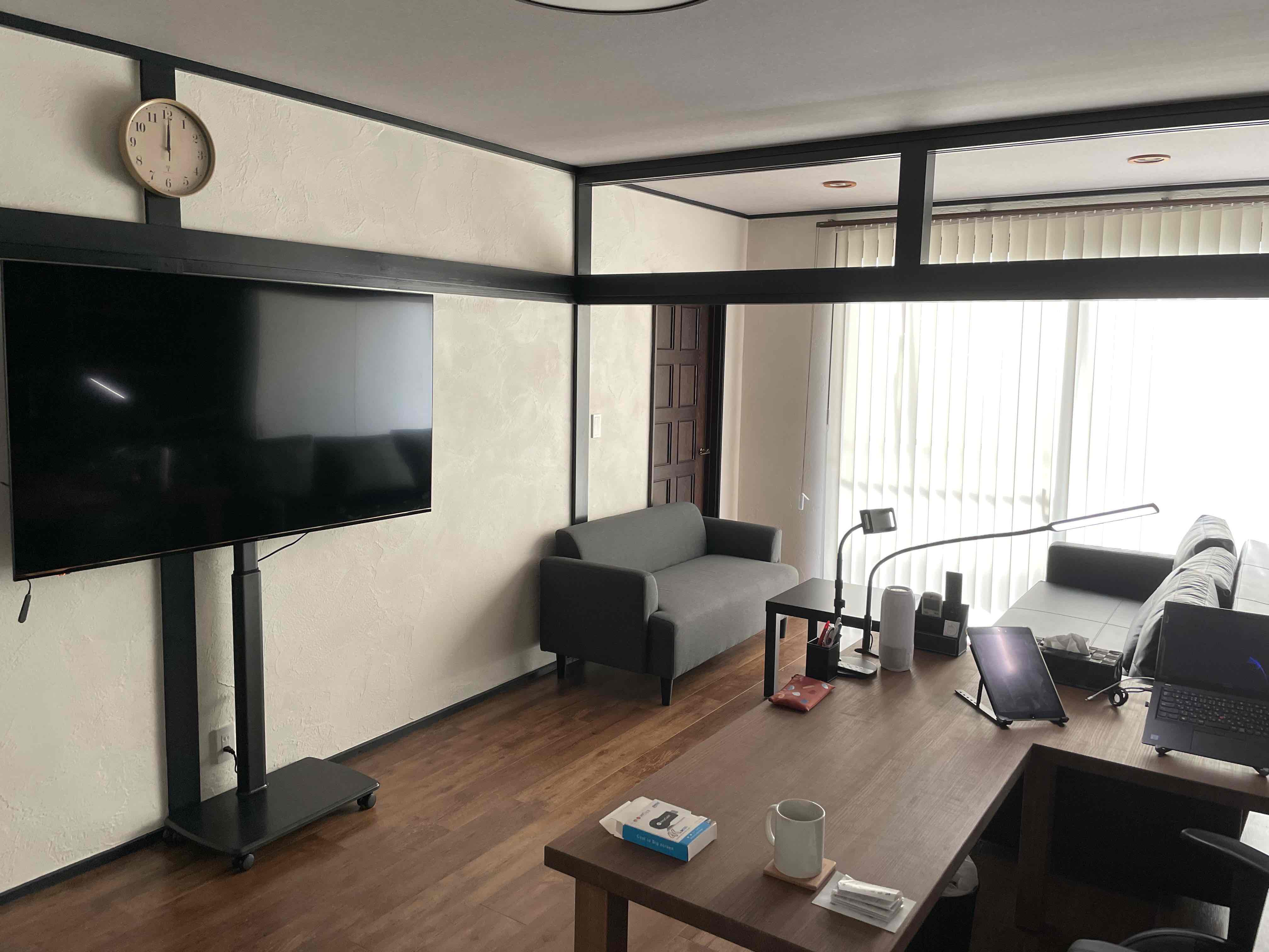 和モダンなワークスペースの完成