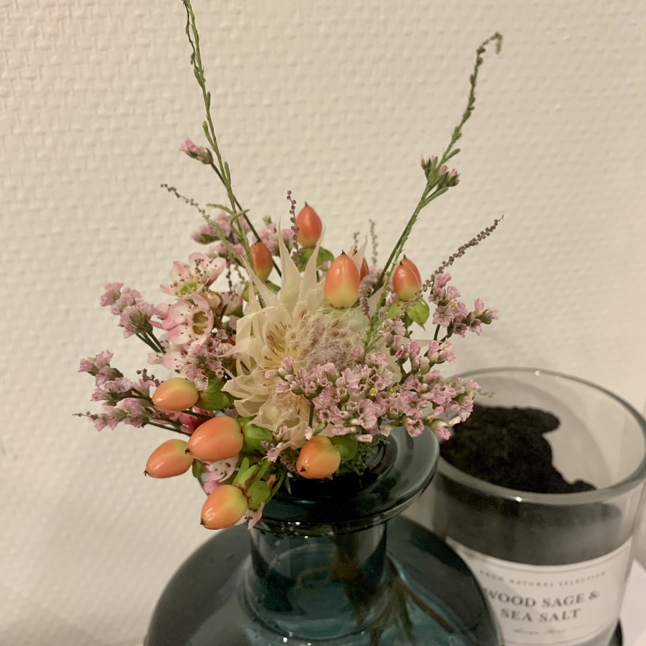 お花を飾ってみました