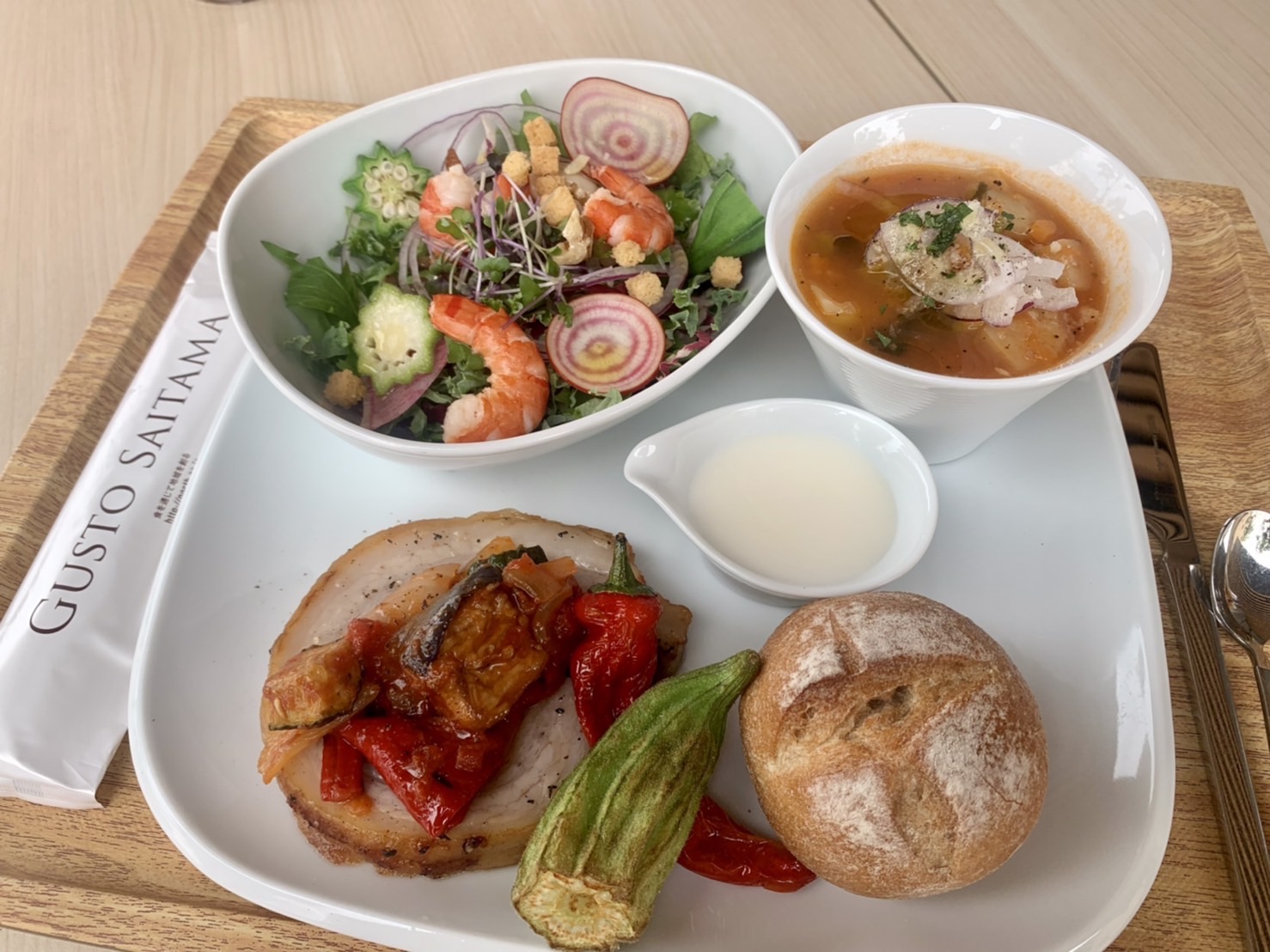 岩槻のヨーロッパ野菜カフェ