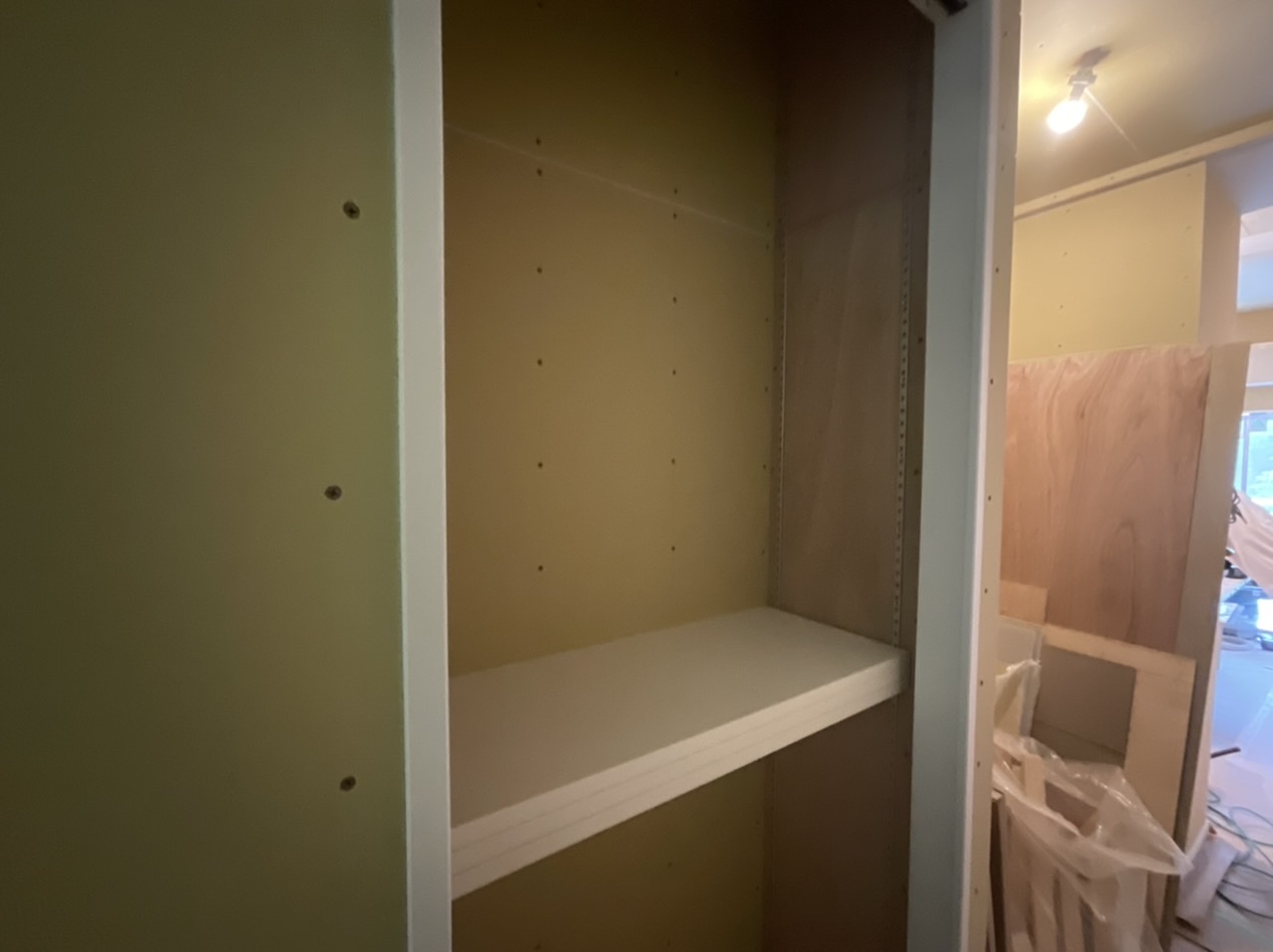 進行中現場でのお打ち合わせ②